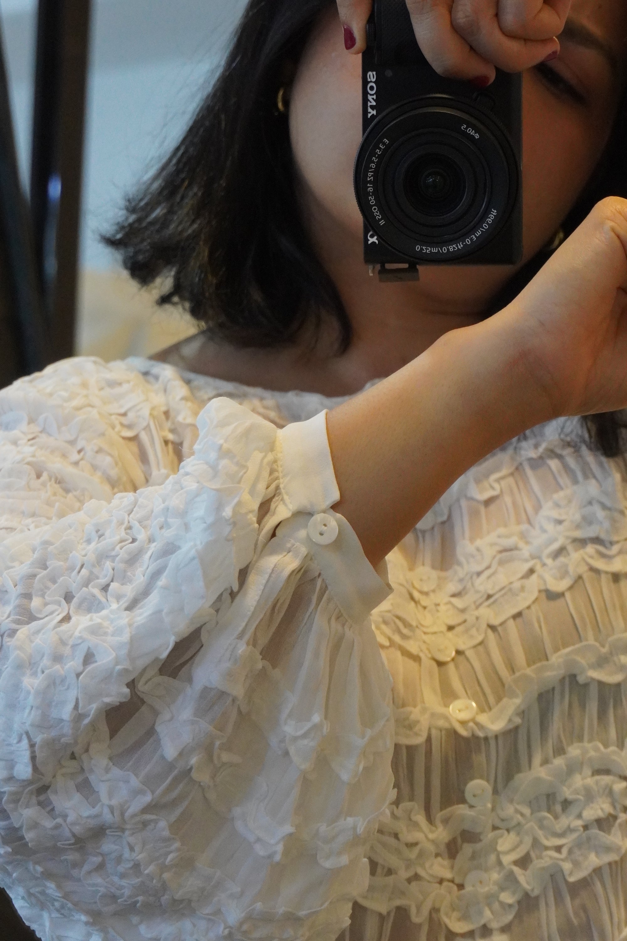 The Haven Top w Angel Sleeves