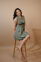 The Sculpt Wrap Dress - Short