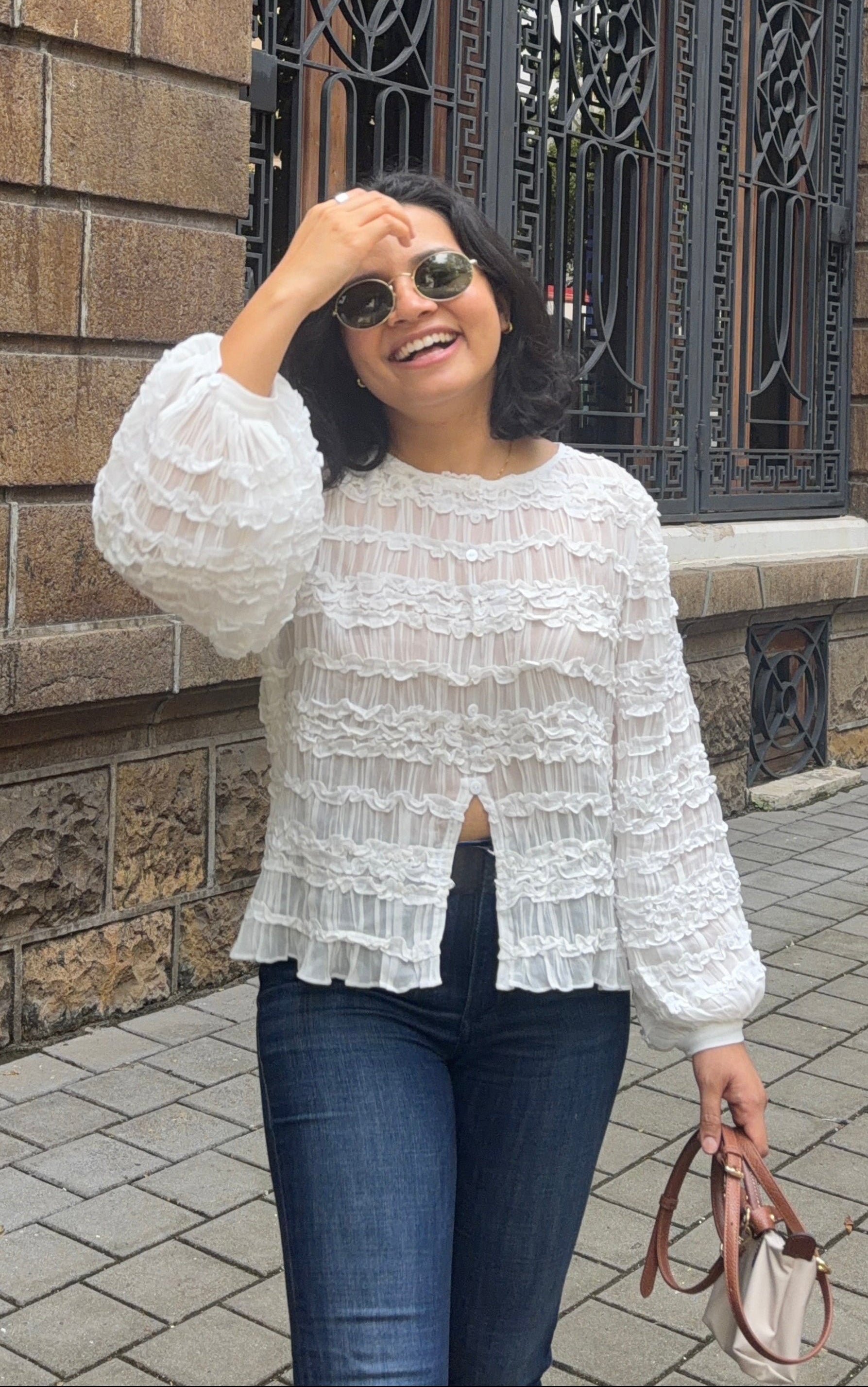 The Haven Top w Angel Sleeves